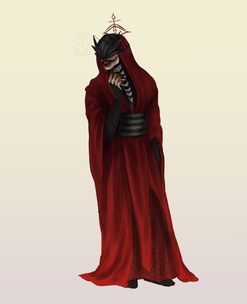 the-unicorns-of-nienna:menemacar:the lord of the nazgûl and the mouth of sauron [Image Descrip