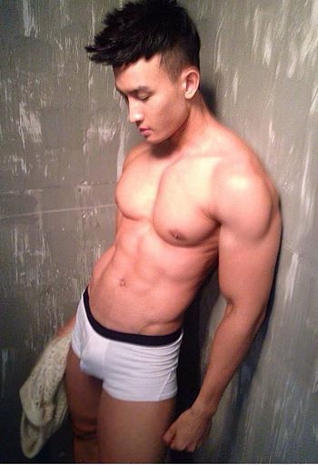 hunksandnerds:  Chan Than San Frontal Nudes from the movie, “Voyage” 