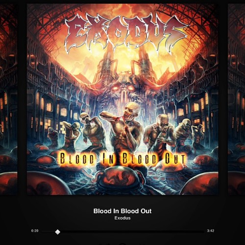 A little Exodus to start my day ;) #exodus #thrashmetal #lovethem #spotify #listeningto