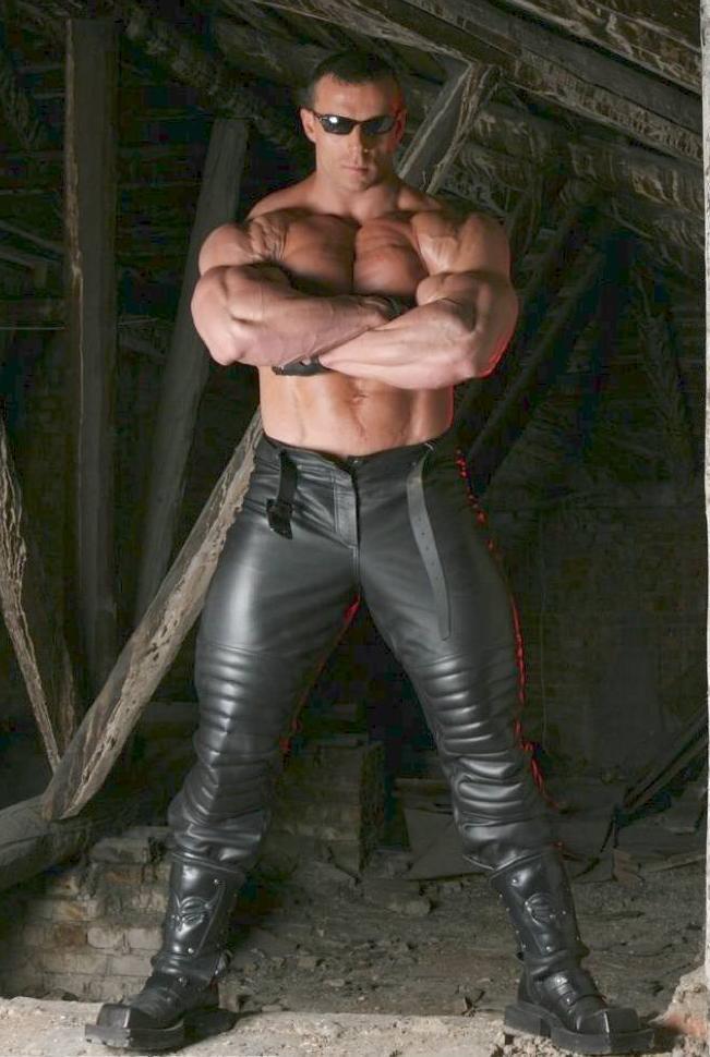 Black Leather Biker Jacket