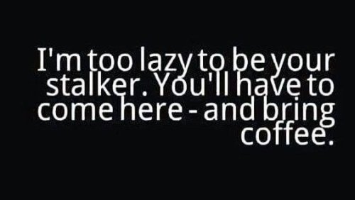 my-lips-are-sealed-in-red: t-a-s-t-e-and-t-a-k-e-her: ☕always ♊ Not lazy, but tired, this morning.