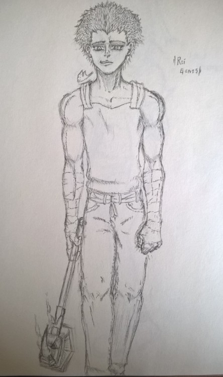 I wonder if I should say anything in this section.Made with a .5mm mechanical pencil on sketch paper