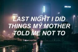 glowlyrics:  Love &amp; Drugs // The Maine