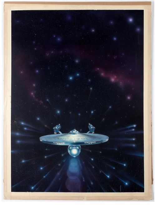 If you just tripped over a stack of cash, this Keith Birdsong cover painting for Gene Roddenberry &a