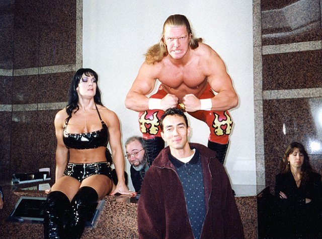 Shitloads Of Wrestling on Tumblr: Chyna and Triple H [January 1999]