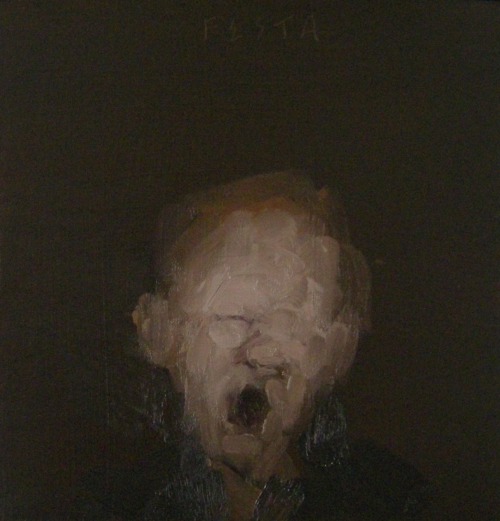 Donna Festa (American, b. 1960 Vineland, NJ, based Bangor, ME, USA) - Open Mouth  Paintings: Oil on 