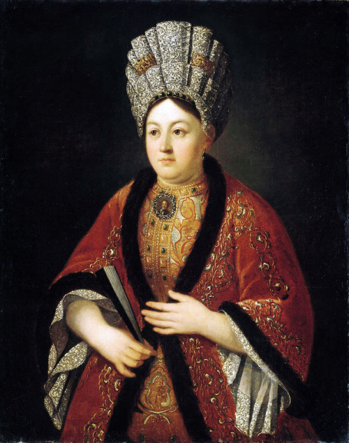 R. N. Stroganova by Ivan Nikitich Nikitin, c. beginning of 18th century