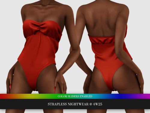 4w25-cc:Strapless NightwearDOWNLOAD: PATREON | SIMSDOMJoin my Patreon for early access and excl