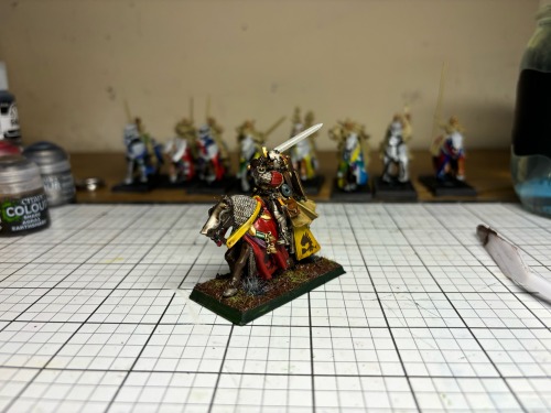 Think I Just Finished This Highland Minis Questing Knight, First Of The Bunch. Im Feeling Pretty Good