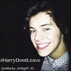 Harry, Harold, Haz, Hazza, Please Don&Amp;Rsquo;T Leave. Please Don&Amp;Rsquo;T Leave