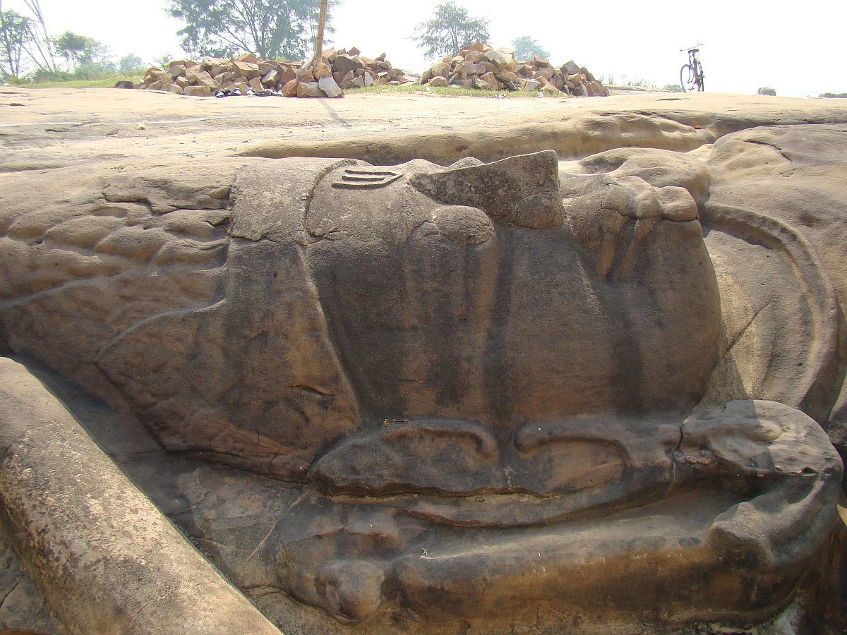 Statue face