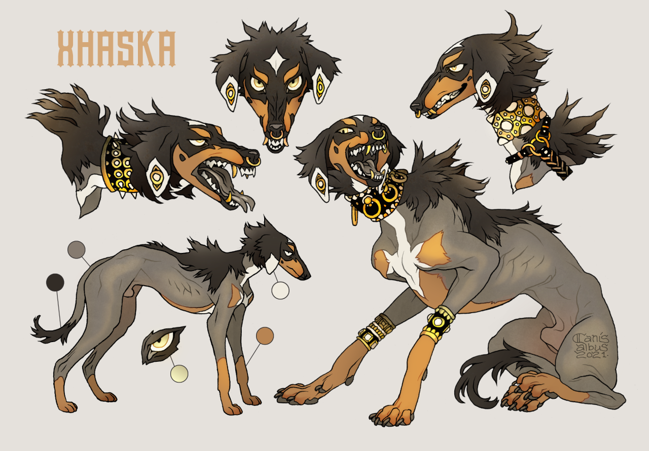 Xhaska, 

a metalsmith's delinquent son.