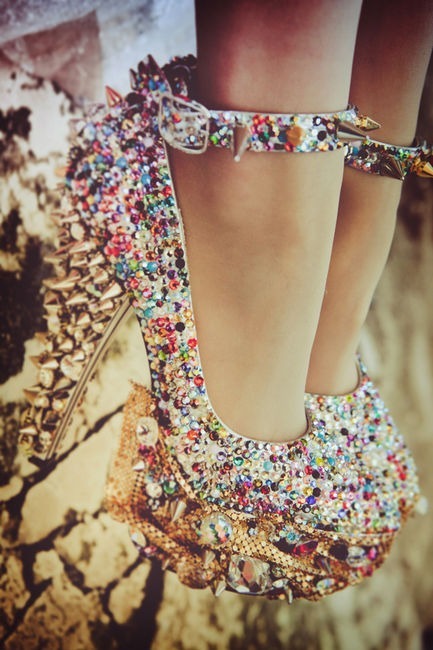 Diamonds shoes..&lt;3