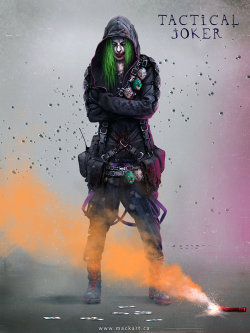 sekigan:  ArtStation - Joker, Mack Sztaba 