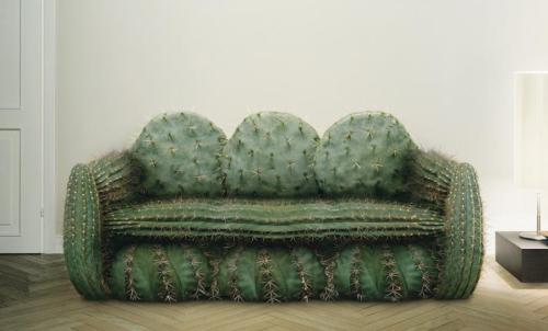 Cactus sofa by Fulvio Bonavia for The Voluntarily United Group of Creative Agencies, 1861 United, Mi