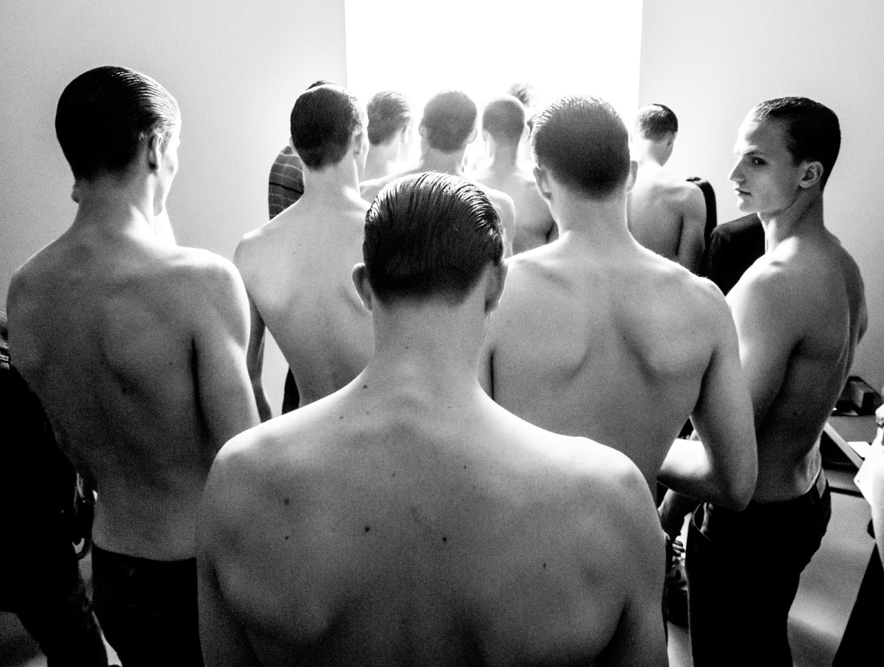 backstageat:Calvin Klein  F/W 2015Kevin Tachman / BackstageAT