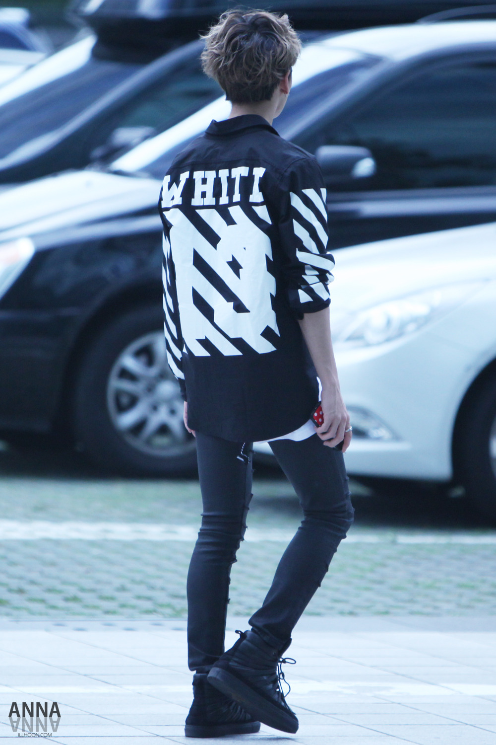 fyeahillhoon:  140730 ©anna On the way to a radio recording (preview) | do not
