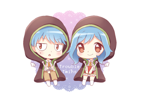 Tiny Gajevy twins （*´▽｀*）