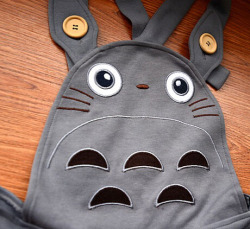 pastel-cutie:  Totoro Suspender Dress ♥ You can use the code “pastelcutie” at checkout for 10% off your order~