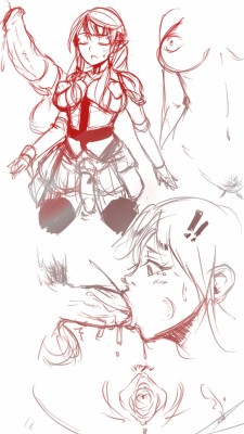 oppaiislife:  Sketch dump on phone