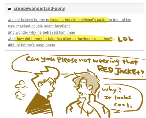 laser-lance: Have I ever told you guys how much I love to read this person’s tags? LOLOh yeah&