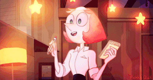 mokkaquillart:  Screenshot repaint because Waitress Pearl x3 
