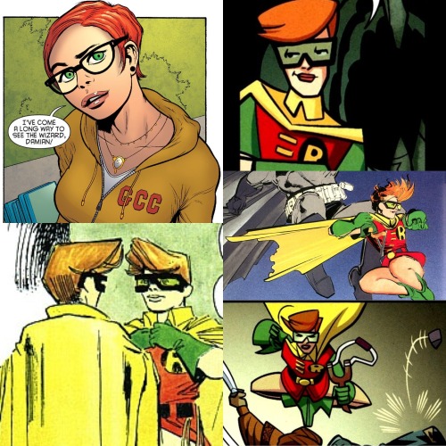 secretlystephaniebrown:Dazzling DC Ladies Month: Carrie Kelley/Robin“‘Cause I know what [Batman’s] r