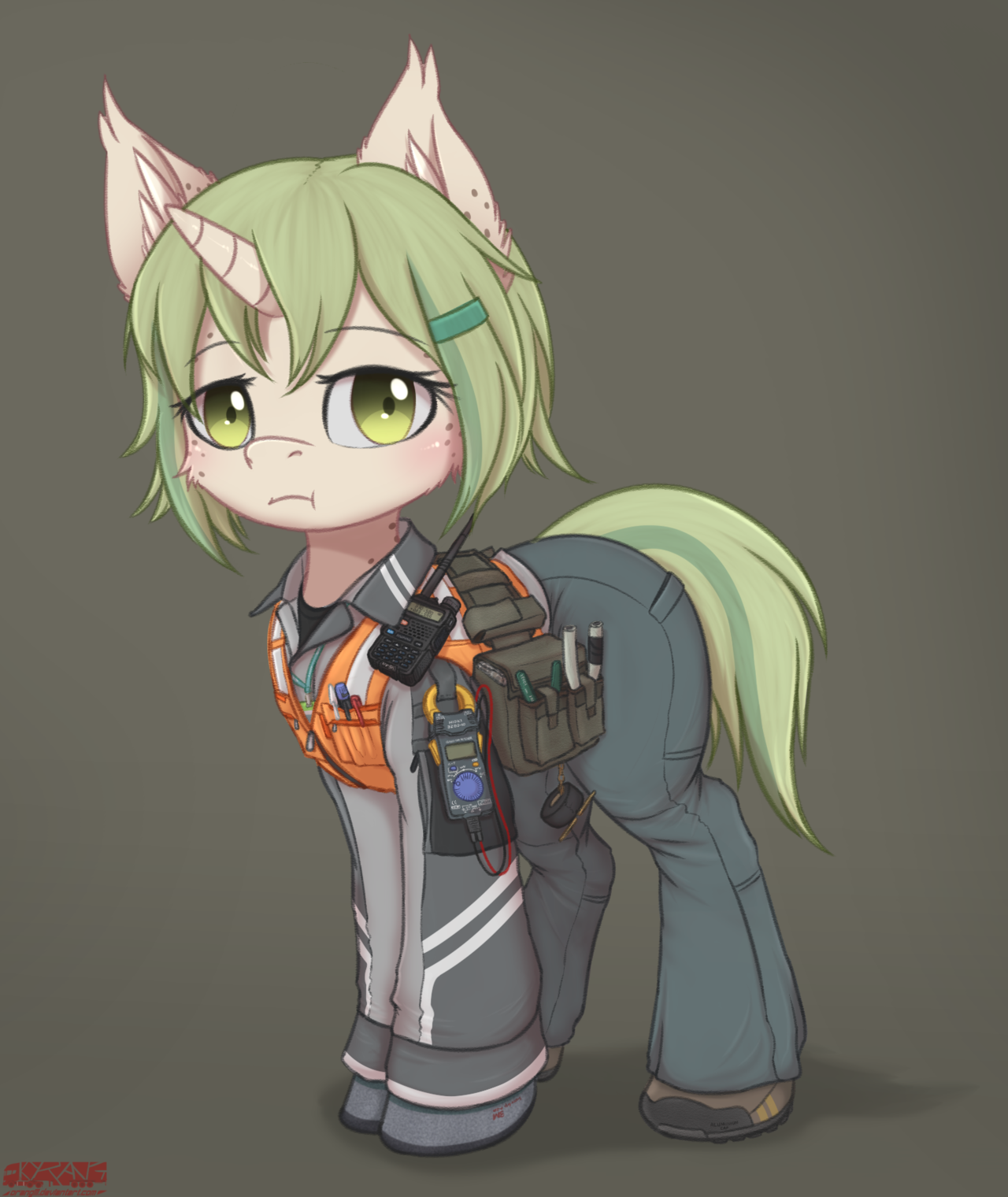 orang111:  Engineer pony for  Project - T