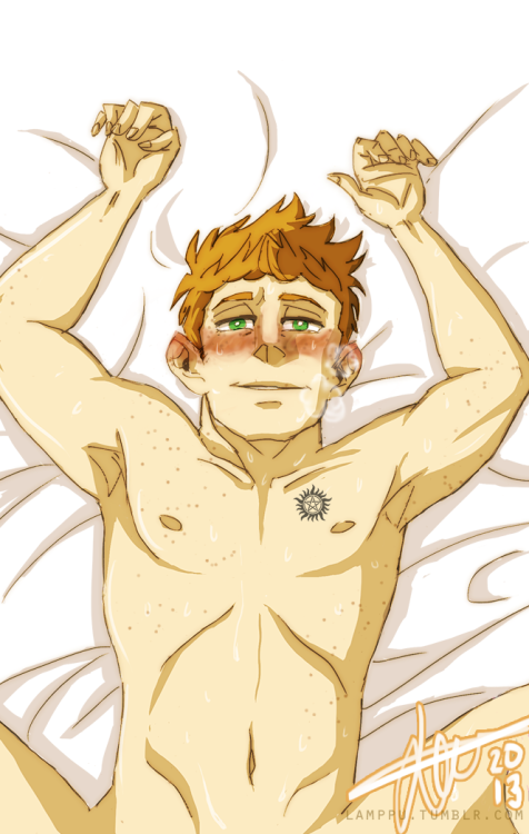 lamppudraws:HI AND HAPPY BOTTOM/SUB!DEAN DECEMBER here is my contribution. use your imagination who’