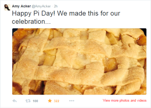 ariyah-v:  Amy Acker baked a pie for Pi Day. Amy, porn pictures