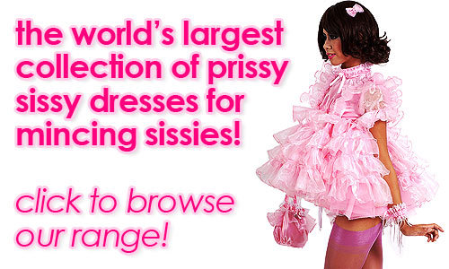 I love this sissy shop! Get the pinkest, most ridiculously ruffly dresses you can