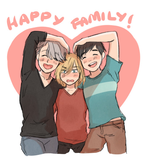 i haven&rsquo;t drawn in a while but here&rsquo;s a quick family picture!!