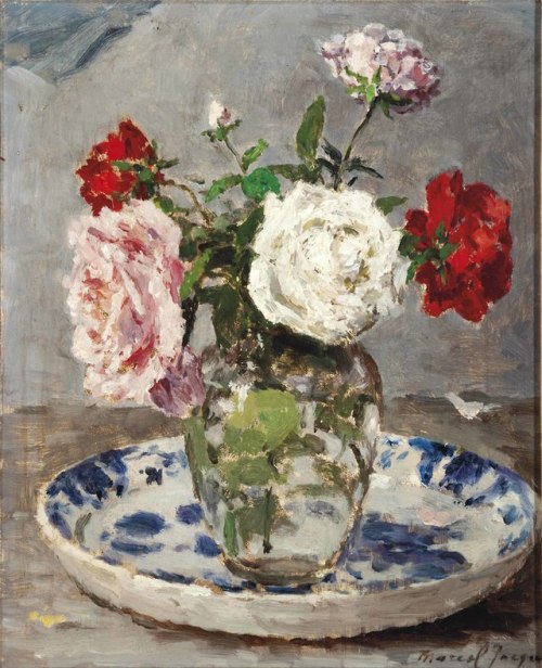 Marcel JacqueStill Life with Roses