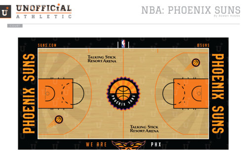 Phoenix Suns The Suns have worn purple and orange since their inception in 1968, but in recent years