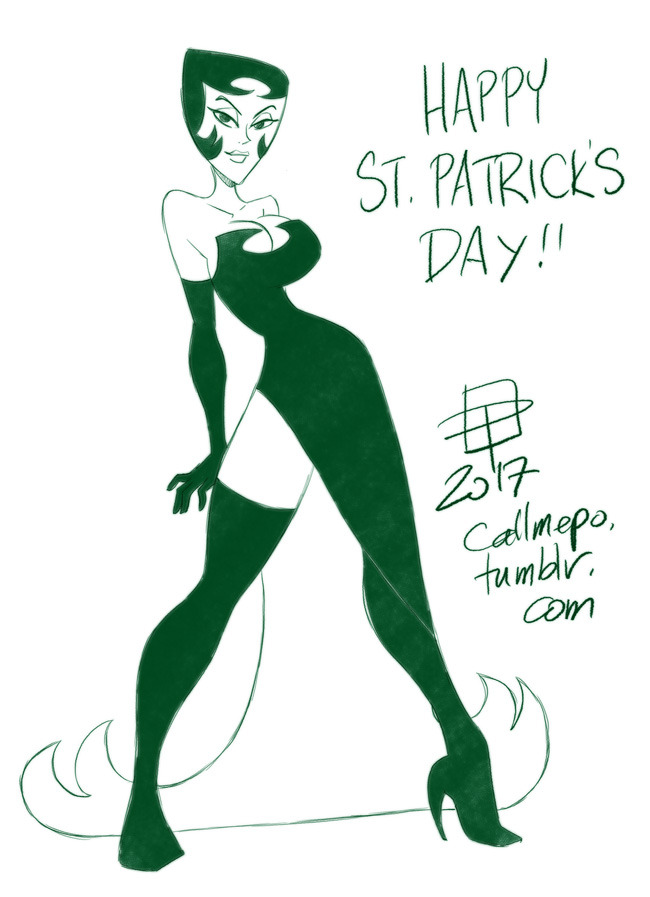 callmepo: Last of the emerald skinned ladies for St. Patrick’s Day is Ikra from