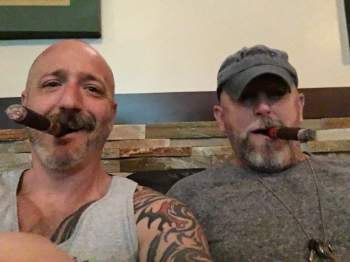 Cigar night with the men of Ft Lauderdale. With @daddydftl @officerstephens954 @bottom4domtops