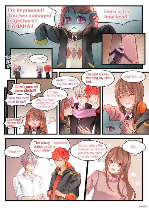 【 Twins Mission 】part.3 - 5 Notice：*Routes mix *Kuso *read from Right to Left *Poor Eng lines Please