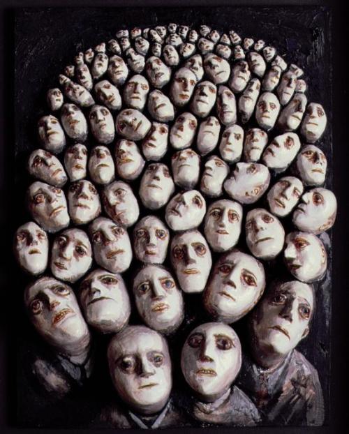 artishardgr:
“ Evelyn Williams - People Waiting, 1986
”