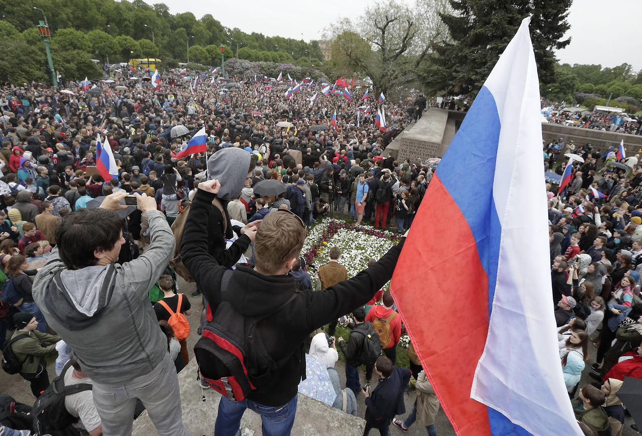 micdotcom:  Hundreds arrested in anti-Putin protests in MoscowThe Russian government