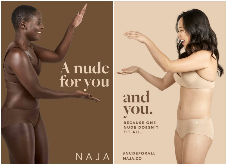 this-is-life-actually:  Naja launches true nude lingerie line in the U.S. Called