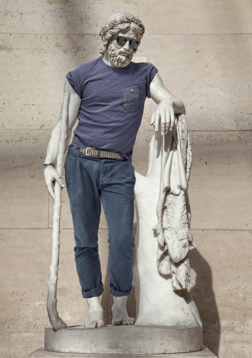 Hipster in Stone by Caillard Leo 