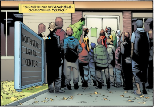 solaarprophet:I love the idea that there are LGBT Centers named after Northstar in the marvel univer