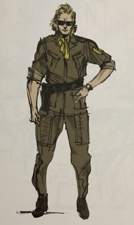 shalashashkav:MGS PW artbook: Shinkawa notes on Kazuhira Miller Please note that I’m ESL and I