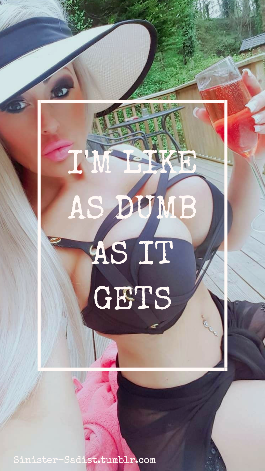 i-want-to-be-a-bimbo-doll:Reblog if your not just proud to be dumb, but proud to WANT to be dumb! 💕 😊 And proud to want to keep getting dumber! 