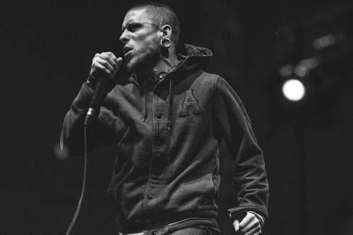 matthewdefeophotography:  Phil Bozeman of Whitechapel. 