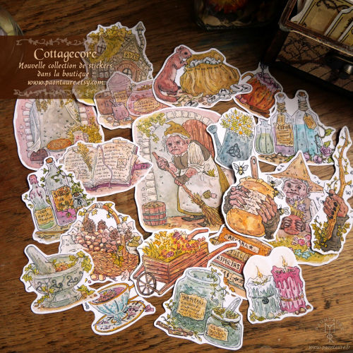 New sticker sets on my shop : https://www.etsy.com/fr/shop/Paontaure?ref=seller-platform-mcnav