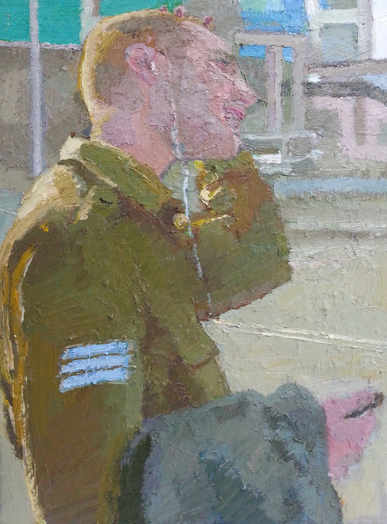 ydrorh:  Alessandro, 2014, Oil on canvas, 65x45 cmhttp://www.yisraeldrorhemed.com/https://www.flickr.com/photos/yisrael_dror_hemed
