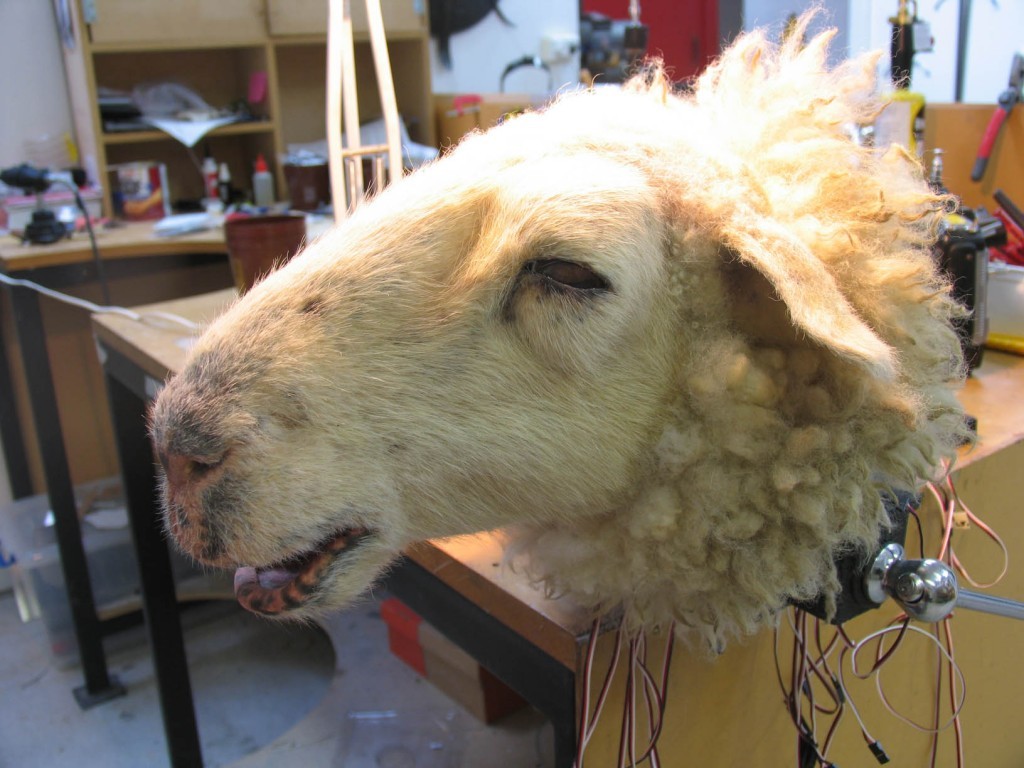 monsters-werewolves:#MonsterSuitMonday A weresheep? Yes. A weresheep from the 2006