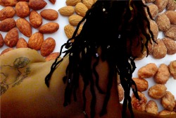 sweet-almond-oil:  almonds