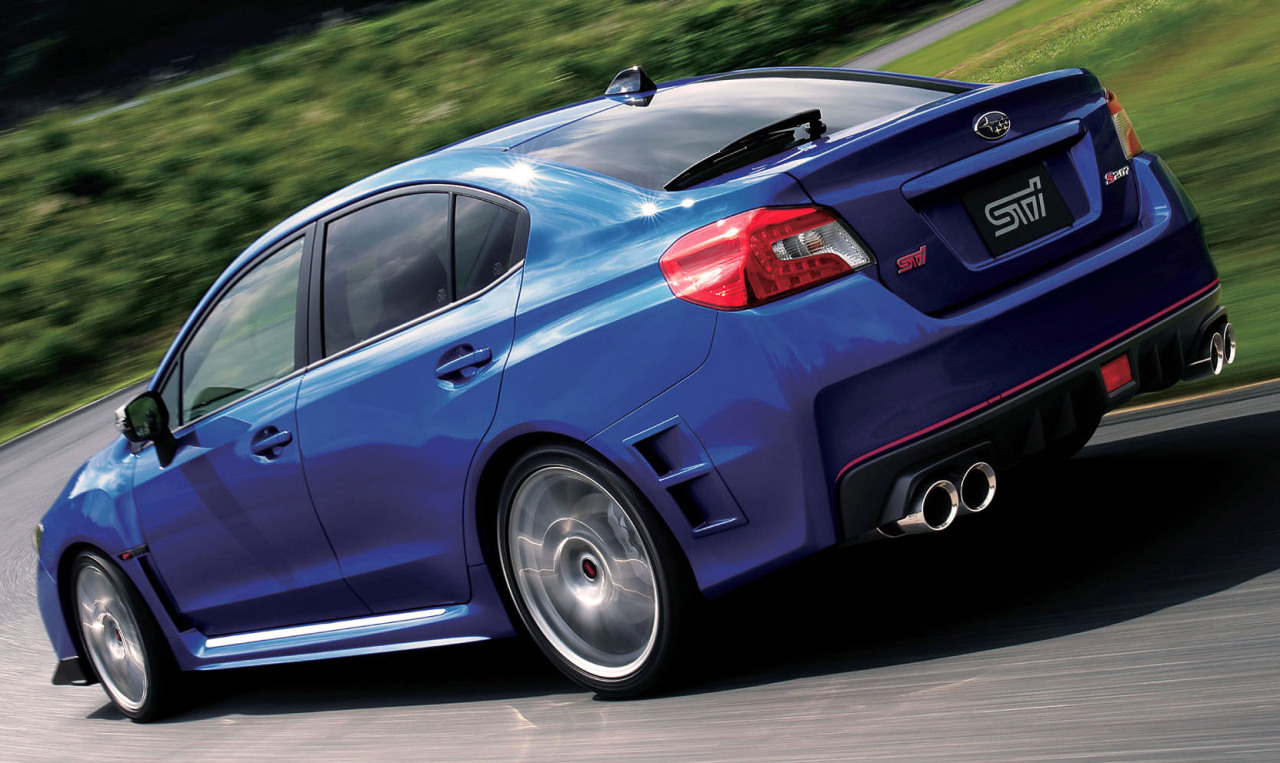 carsthatnevermadeit:  Subaru WRX STI S207 limited edition, 2016. A new special edition